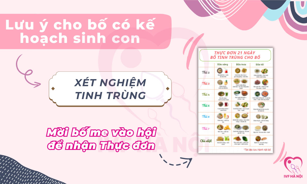 Lưu ý dành cho bố giãn tĩnh mạch thừng tinh có kế hoạch sinh con