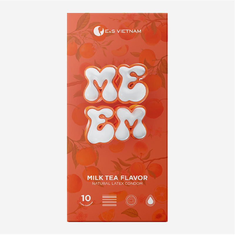 Bao cao su hương đào sữa MEEM