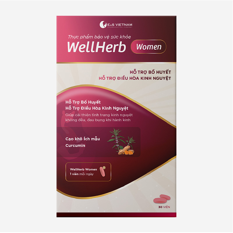 Điều kinh bổ huyết WellHerb Women